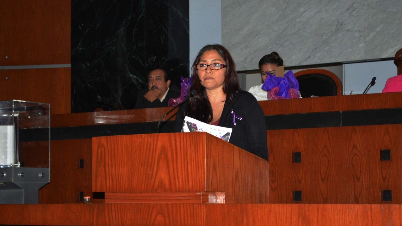 PROPONE ERIKA VALENCIA PRISIÓN DE HASTA 9 AÑOS A QUIEN CAUSE LESIONES CONTRA LA MUJER POR RAZÓN DE GÉNERO