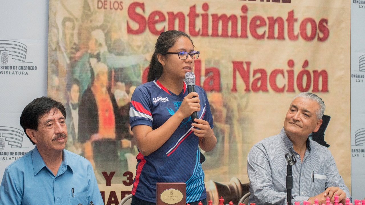 INAUGURAN EN CONGRESO DE GUERRERO EL TORNEO DE AJEDREZ “SENTIMIENTOS DE LA NACIÓN”.