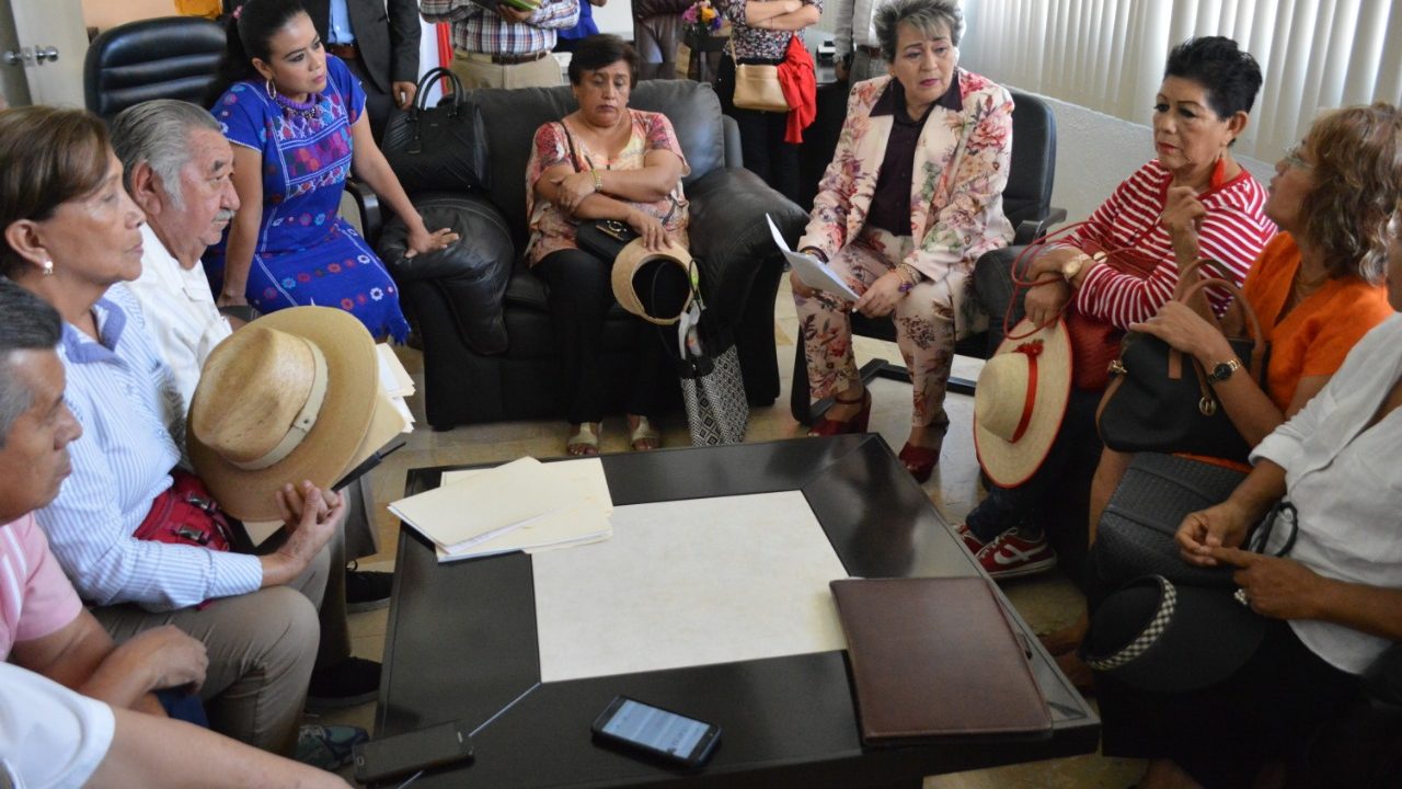 ATIENDEN DIPUTADAS A COMISIÓN DE MAESTROS JUBILADOS Y PENSIONADOS DE LA UAGRO