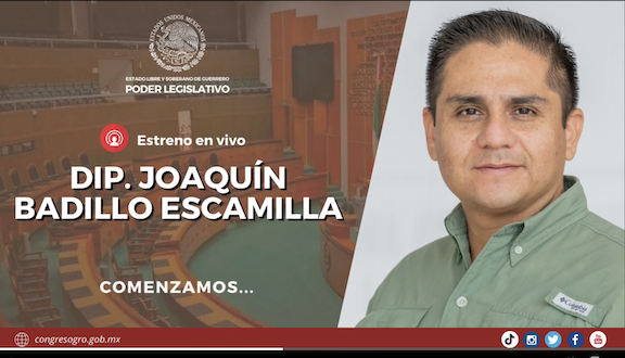 Entrevista con el diputado Joaquín Badillo Escamilla