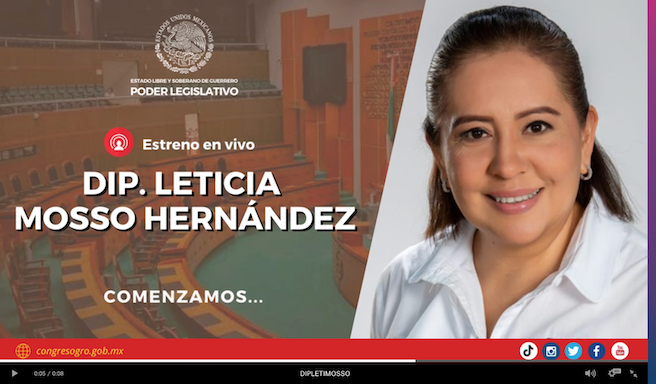 Entrevista con la diputada Leticia Mosso Hernández