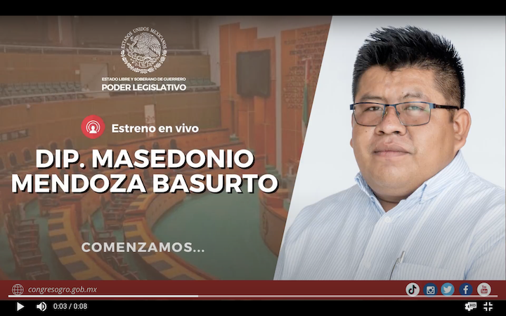 Entrevista con el diputado Masedonio Mendoza Basurto
