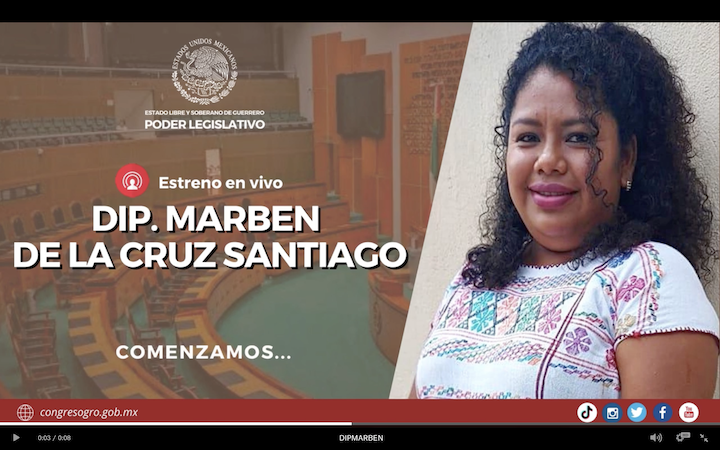 Entrevista con la diputada Marben de la Cruz Santiago