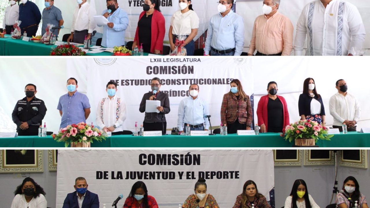 SE INSTALAN TRES COMISIONES MÁS EN EL CONGRESO