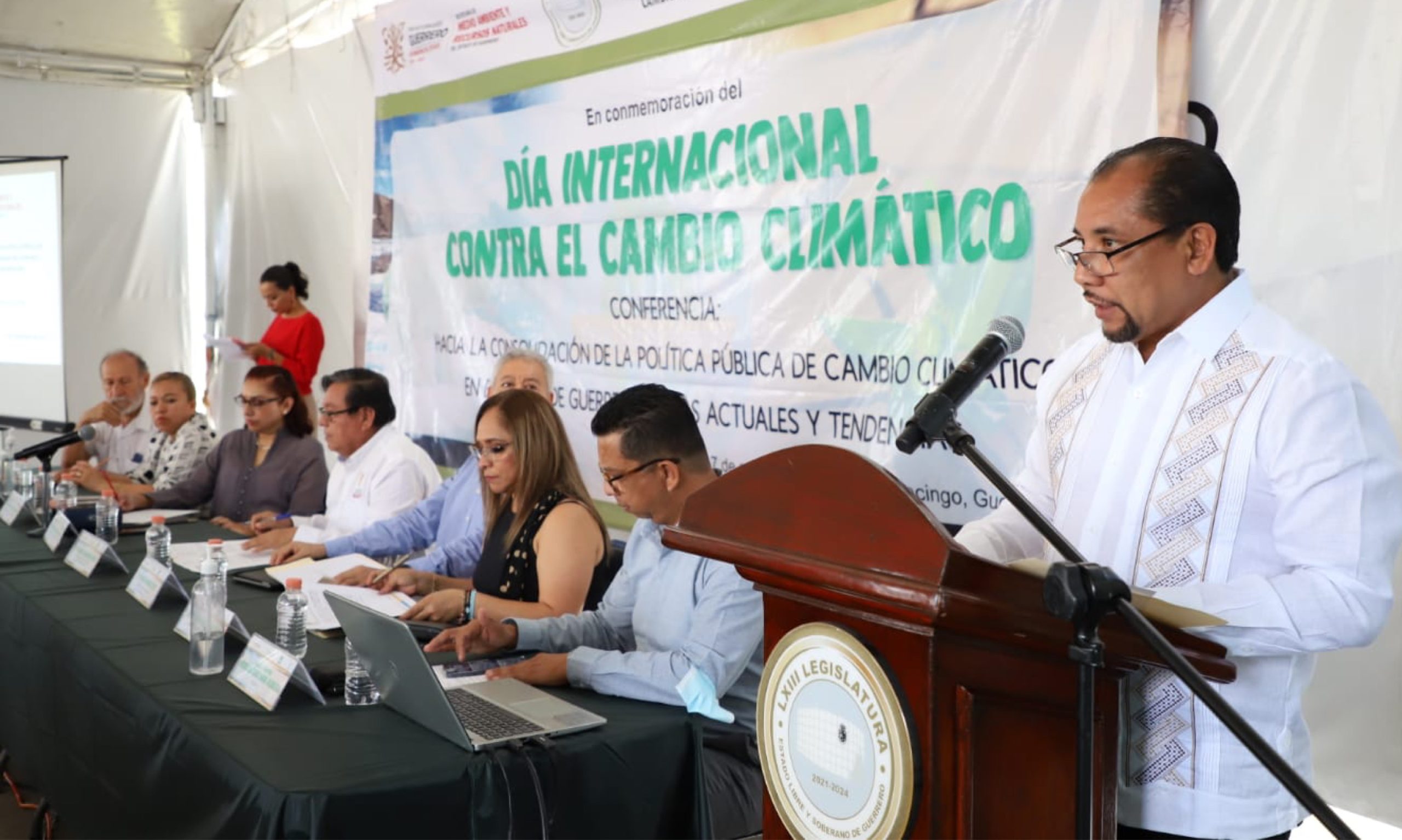 IMPARTEN CONFERENCIA SOBRE CAMBIO CLIMÁTICO EN LAS INSTALACIONES DEL ...