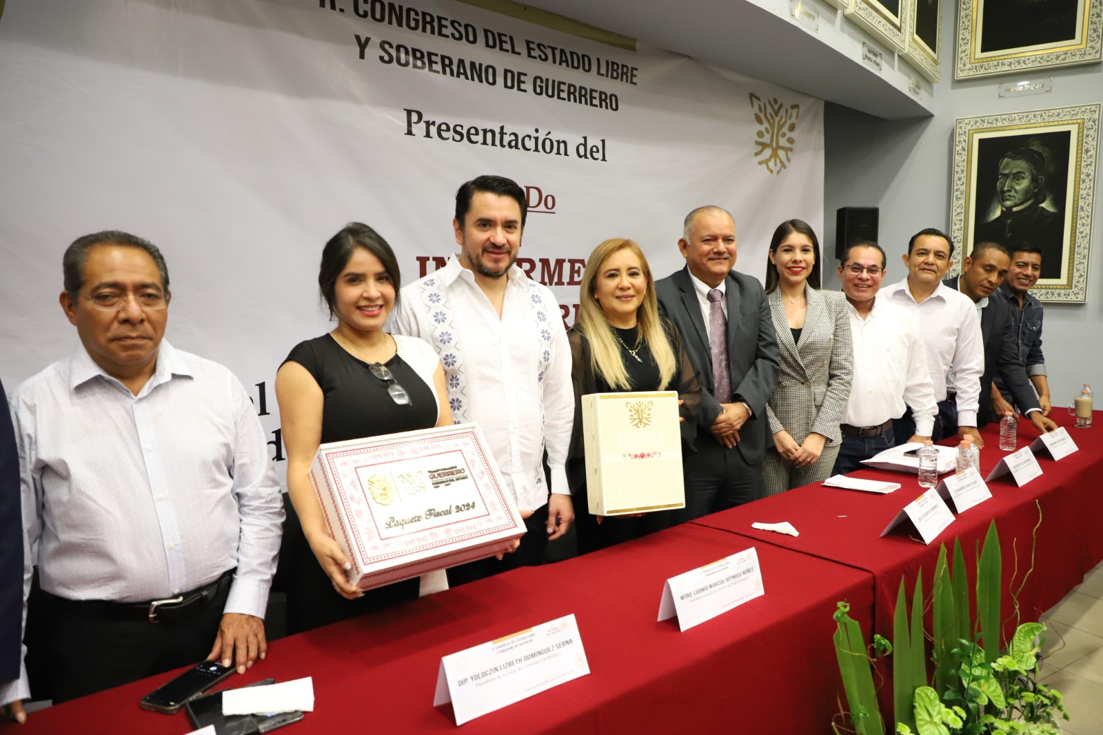 RECIBE EL CONGRESO EL SEGUNDO INFORME DE GOBIERNO DE EVELYN SALGADO ...