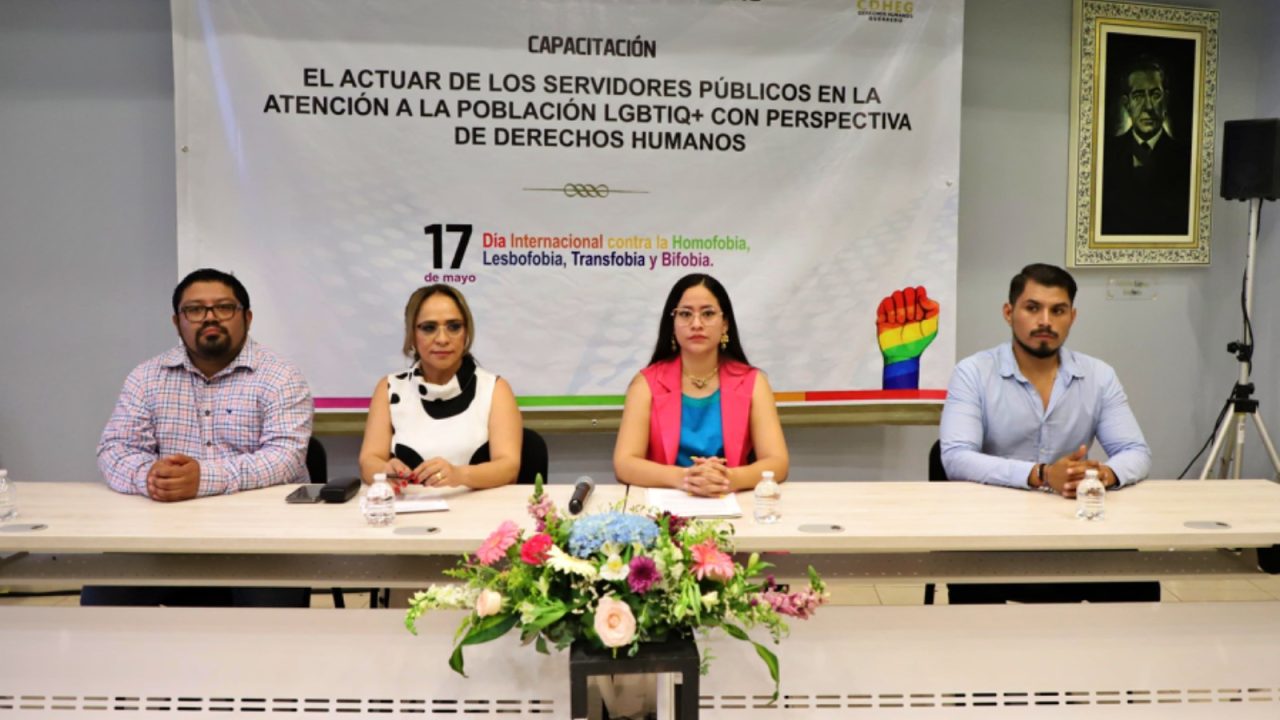 DESARROLLA EL CONGRESO UN CURSO EN MATERIA DE DERECHOS HUMANOS DE LA POBLACION LGBTIQ+