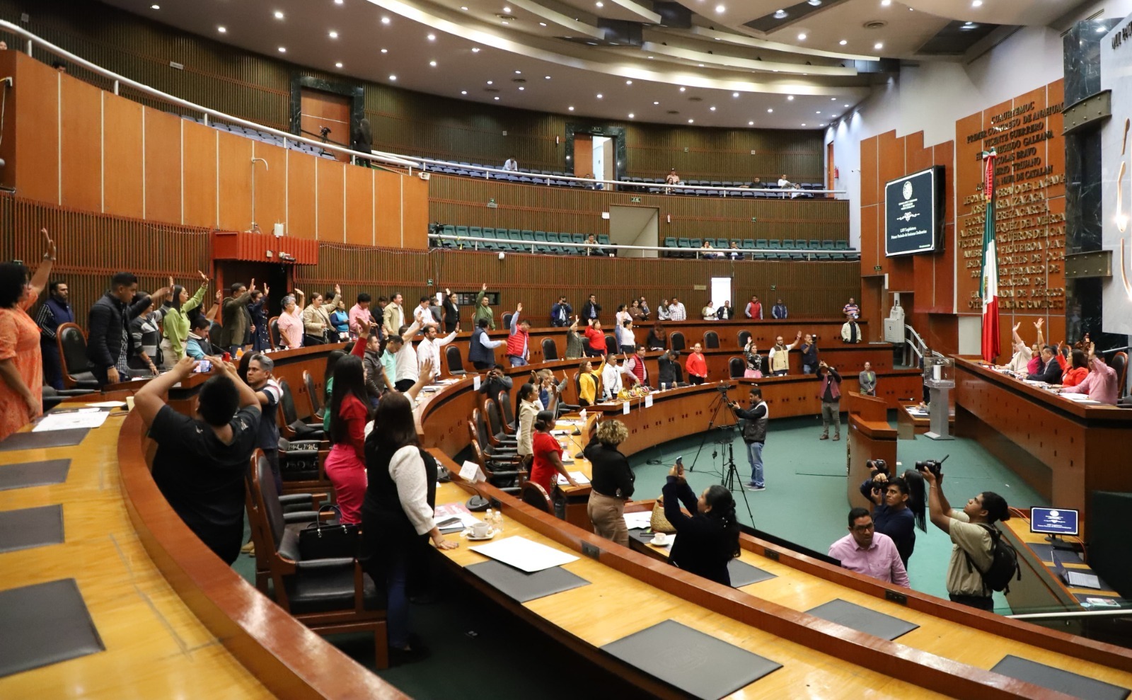 AVALA EL CONGRESO DE GUERRERO LAS REFORMAS A LA GUARDIA NACIONAL