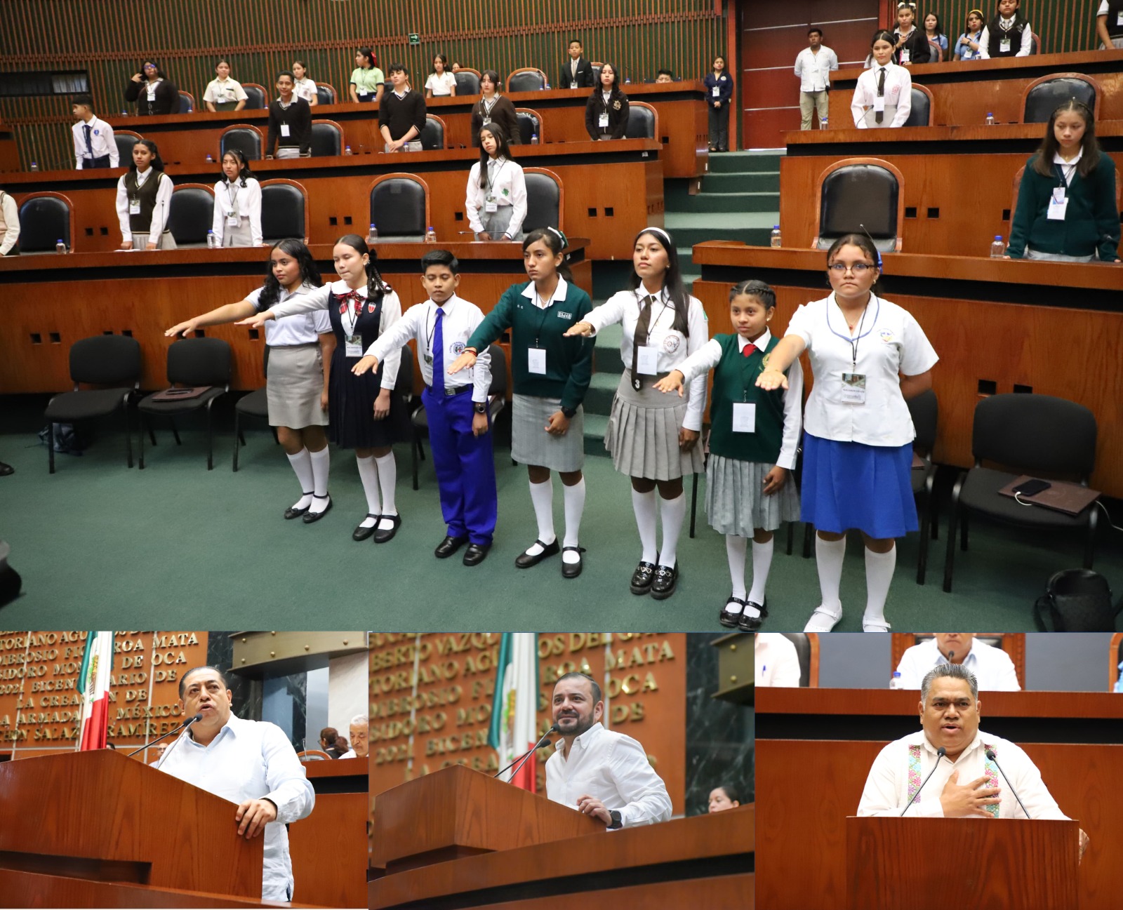 PROPUESTAS DEL XVII PARLAMENTO ESTUDIANTIL SERÁN TOMADAS EN CUENTA PARA MEJORAR LAS LEYES, SE COMPROMETEN DIPUTADOS DE GUERRERO