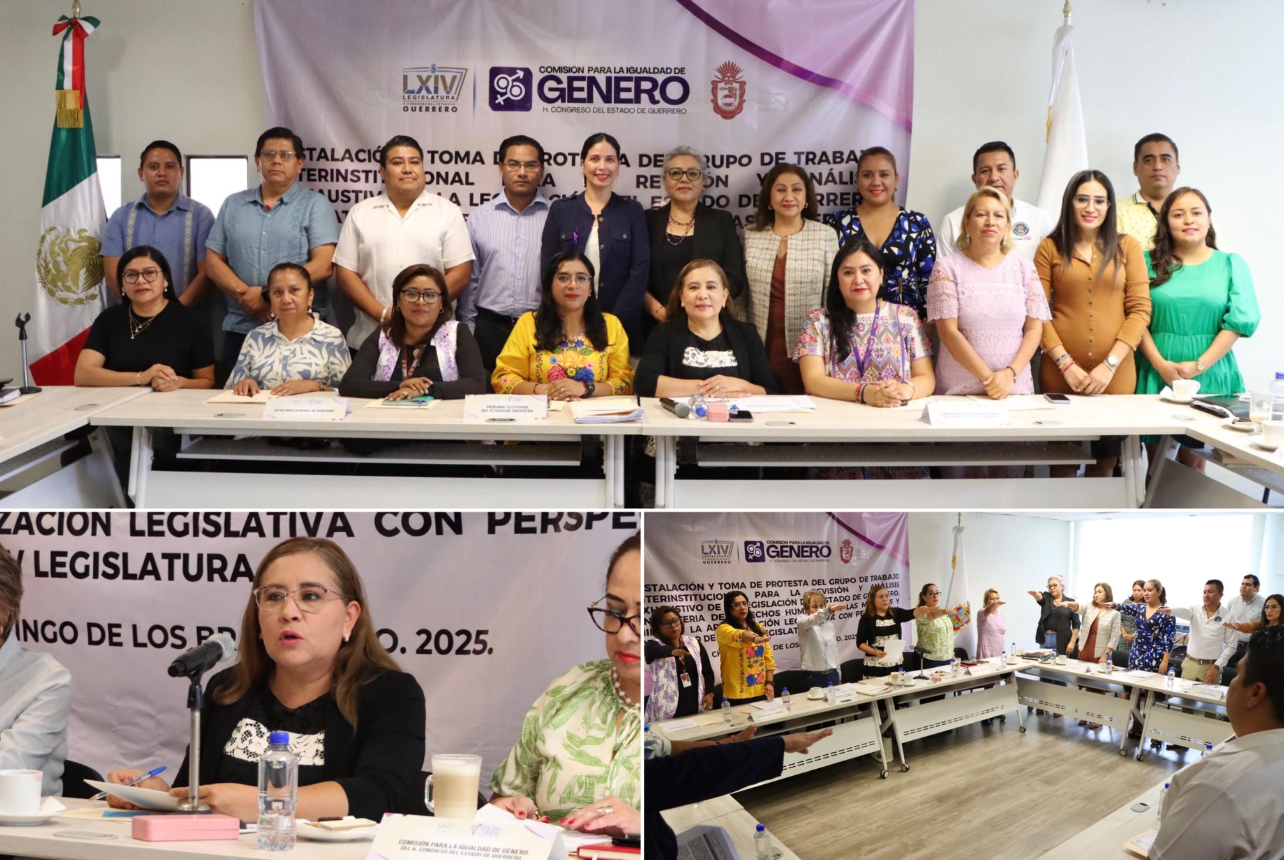 INSTALAN GRUPO DE TRABAJO PARA ARMONIZAR LEGISLACIÓN CONTRA LA VIOLENCIA DE GÉNERO