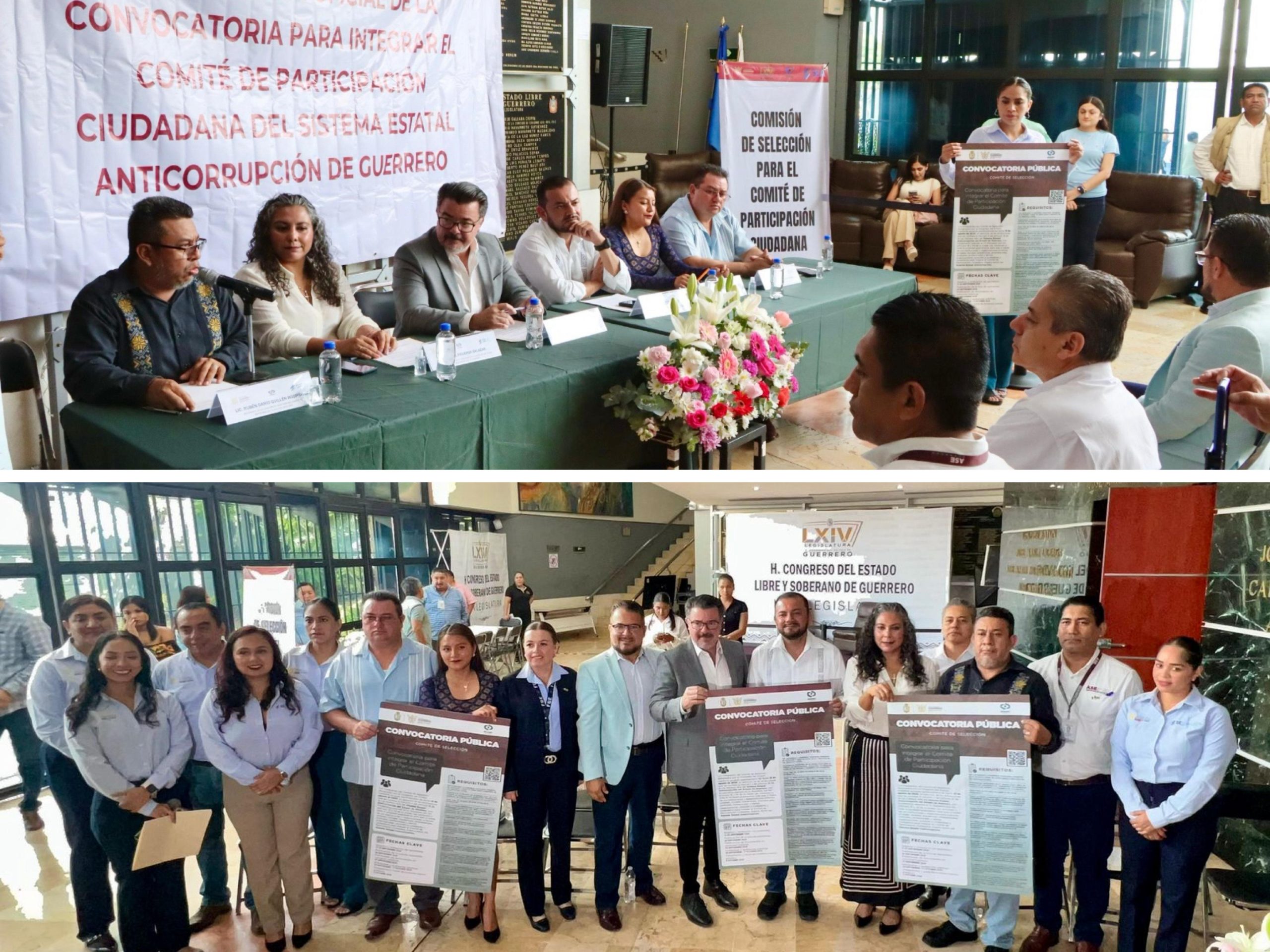 PRESENTAN EN EL CONGRESO DE GUERRERO CONVOCATORIA PARA LA SELECCIÓN DEL COMITÉ DE PARTICIPACIÓN CIUDADANA DEL SISTEMA ESTATAL ANTICORRUPCIÓN