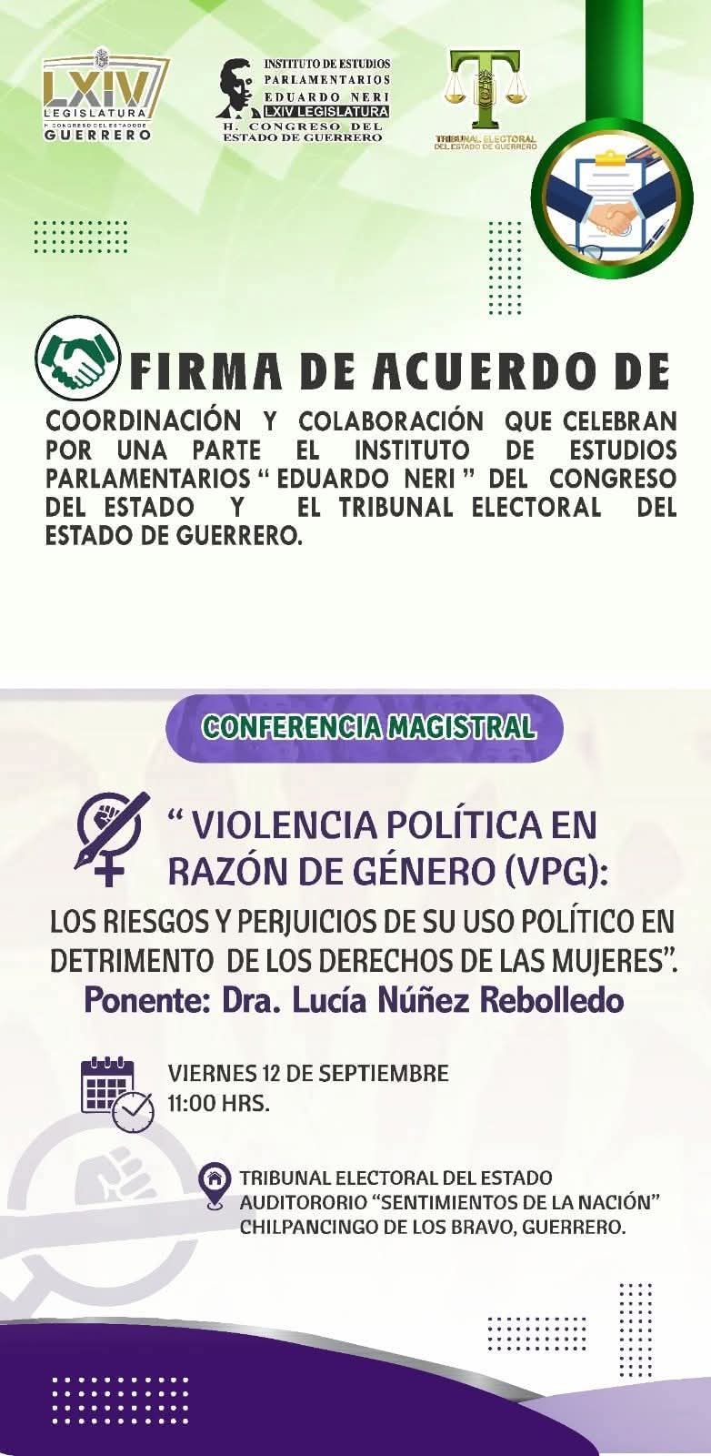 Invitación Firma de Acuerdo