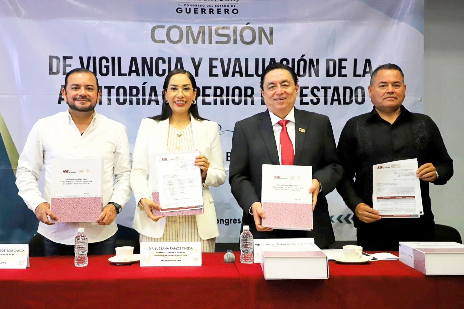 RECIBE EL CONGRESO INFORMES INDIVIDUALES 2024 DE AUDITORÍA