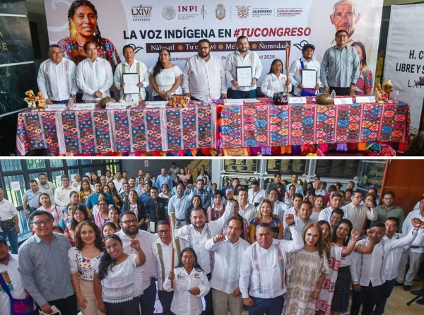 SE PRESENTA “LA VOZ INDÍGENA EN TU CONGRESO” Y FIRMAN CONVENIO PARÁ GARANTIZAR INFORMACIÓN EN LENGUAS ORIGINARIAS