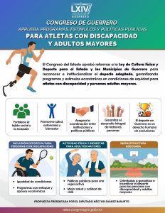 ESTÍMULOS PARA ATLETAS DISCAPACIDAD ADULTOS MAYORES