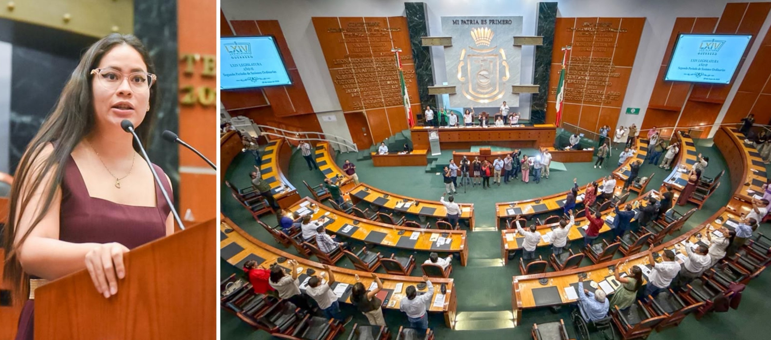 CONGRESO DE GUERRERO AVALA REFORMAS FEDERALES SOBRE EL PODER JUDICIAL Y NULIDAD ELECTORAL POR INTERVENCIÓN EXTRANJERA