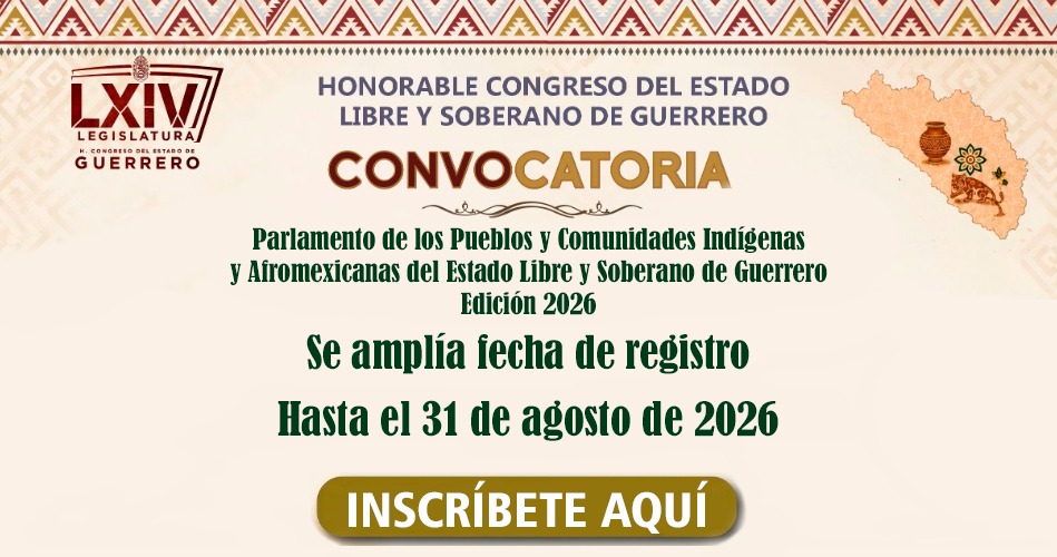 parlamento de los pueblos indigenas y afromexicanos 2026 nuevas fechas