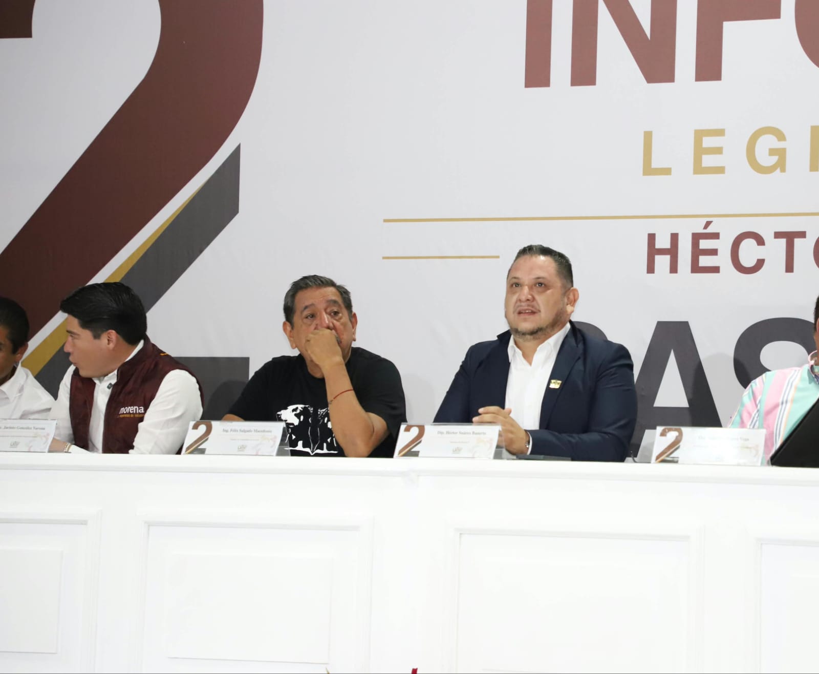 Rinde diputado Héctor Suárez Basurto su Segundo Informe Legislativo