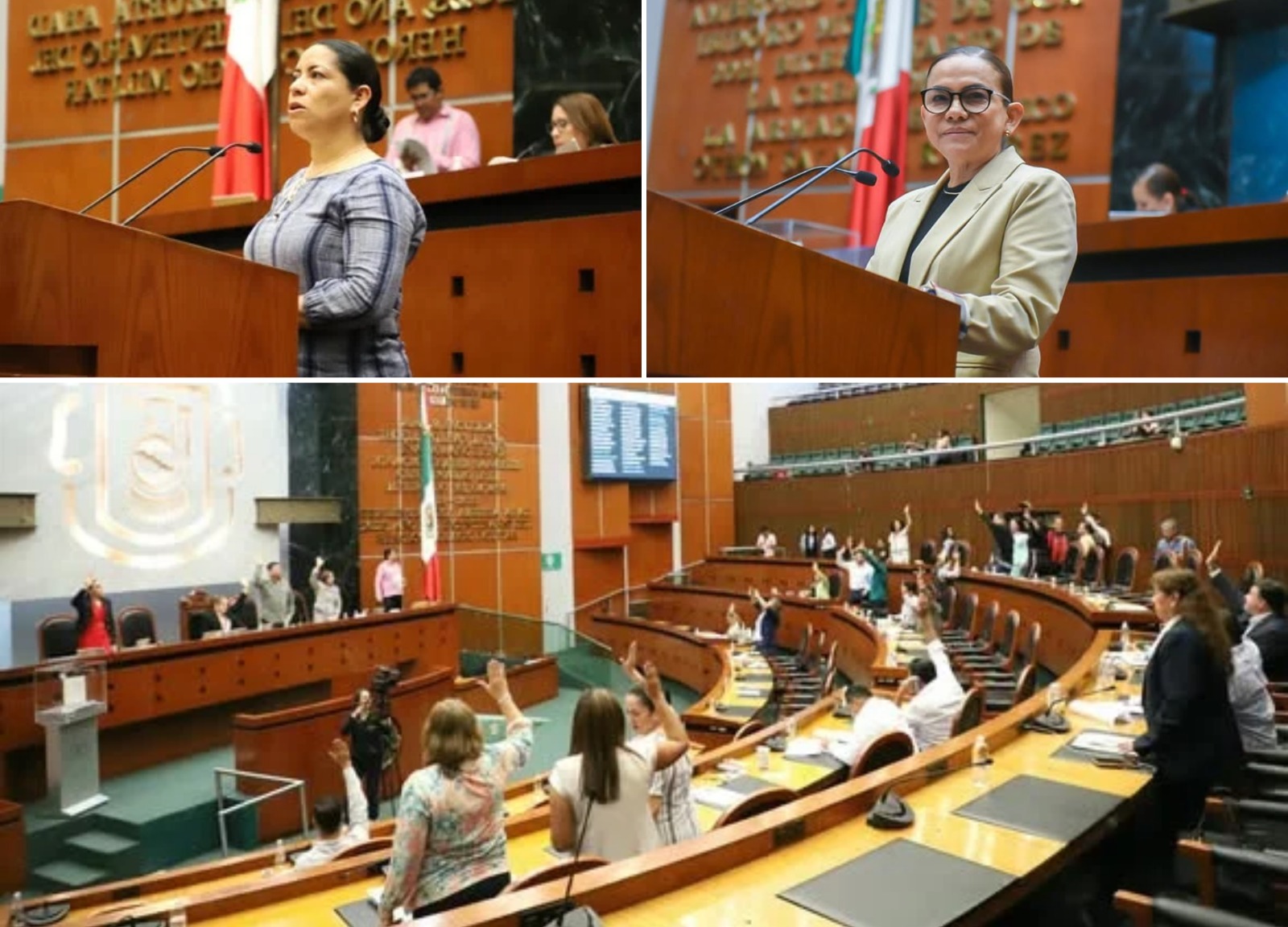 Chilpancingo, Gro., 13 de octubre de 2026.- Diputadas y diputados de la LXIV Legislatura exhortaron a las secretarías de Turismo, de Fomento y Desarrollo Económico y de Cultura del Gobierno del Estado para que, en coordinación con dependencias federales, impulsen la realización de un festival en conmemoración del Día de la Hamaca, como reconocimiento y mecanismo de promoción, preservación, difusión e impulso de esta expresión artesanal y cultural de Guerrero. Al fundamentar el dictamen a nombre de las Comisiones de Turismo, Desarrollo Económico y Trabajo y de Artesanías, la diputada María Irene Montiel Servín (PAN) indicó que este festival anual será en reconocimiento al arte tradicional que desarrollan familias artesanas de los municipios de Coyuca de Benítez y Copalillo, particularmente. La legisladora externó también su reconocimiento a la diputada Ana Lilia Botello Figueroa (Morena) por haber realizado el planteamiento, destacando que “la política cultural se construye desde las cosas sencillas y cercanas, como una hamaca tejida a mano por familias que viven de este oficio”. Profundizó en que la hamaca es una de las expresiones artesanales más arraigadas de México, y para Guerrero es una práctica viva que se transmite de generación en generación en municipios como Coyuca de Benítez y Copalillo, por lo que la Secretaría de Cultura las ha reconocido como una manifestación artesanal representativa de la entidad. En ese sentido, remarcó que el Festival Anual dela Hamaca fortalecerá la difusión de una tradición que no debe perderse, sino que debe transmitirse a las nuevas generaciones, fortaleciendo la economía familiar, al abrir oportunidades de comercialización directa, y vinculando a las y los artesanos con programas de apoyo, capacitación e incentivos.