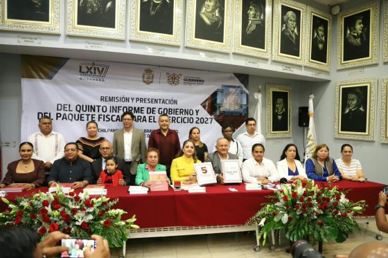 Recibe Congreso el 5º Informe de Gobierno y el Paquete Fiscal 2027