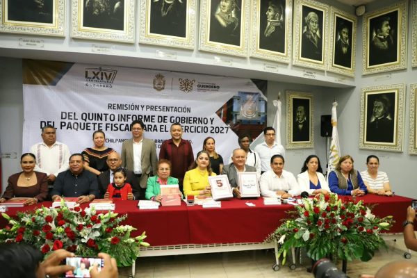 Recibe Congreso el 5º Informe de Gobierno y el Paquete Fiscal 2027